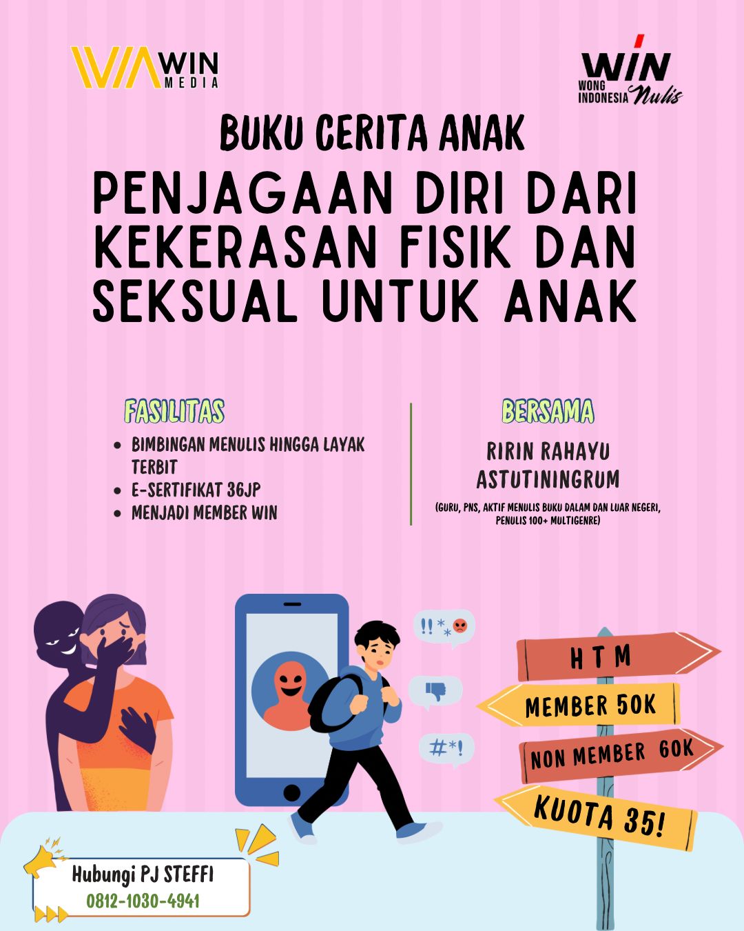 Buku Aktivitas: Edukasi Penjagaan Diri Anak