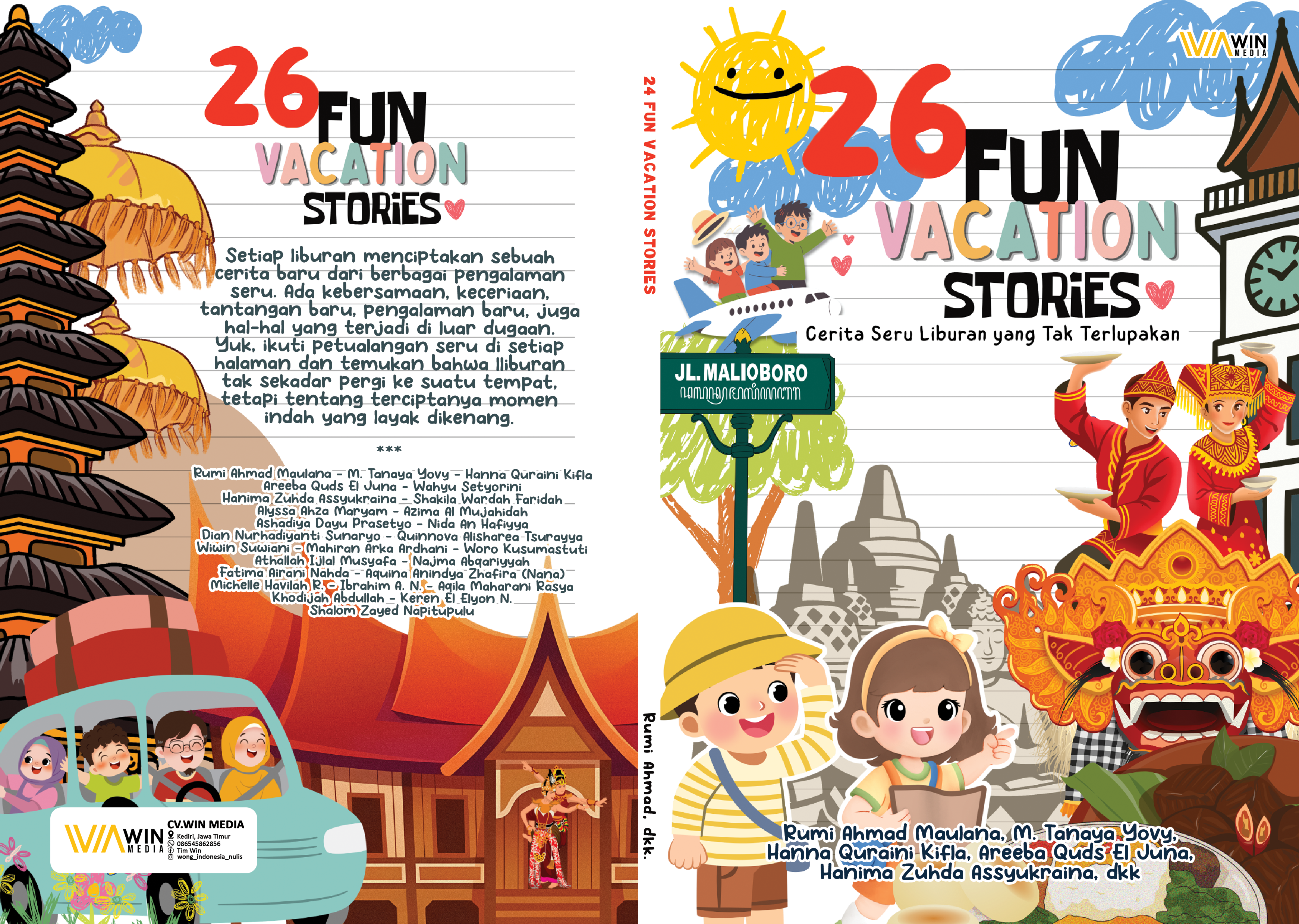 26 Fun Vacation Stories, , Cerita Seru Liburan yang Tak Terlupakan